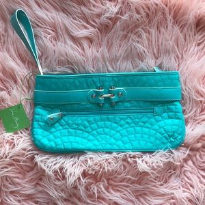 Bistro Clutch Turquoise